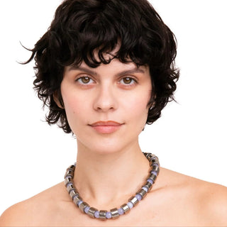 Coin & Blue Lace Agate Bead Two