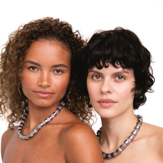 Coin & Blue Lace Agate Bead Two