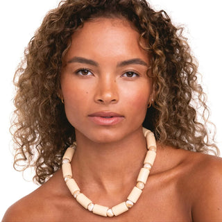 Crepe & Conch Mother of Pearl Sundry. Bead Five