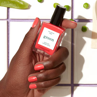 Green Natural Nail Polish